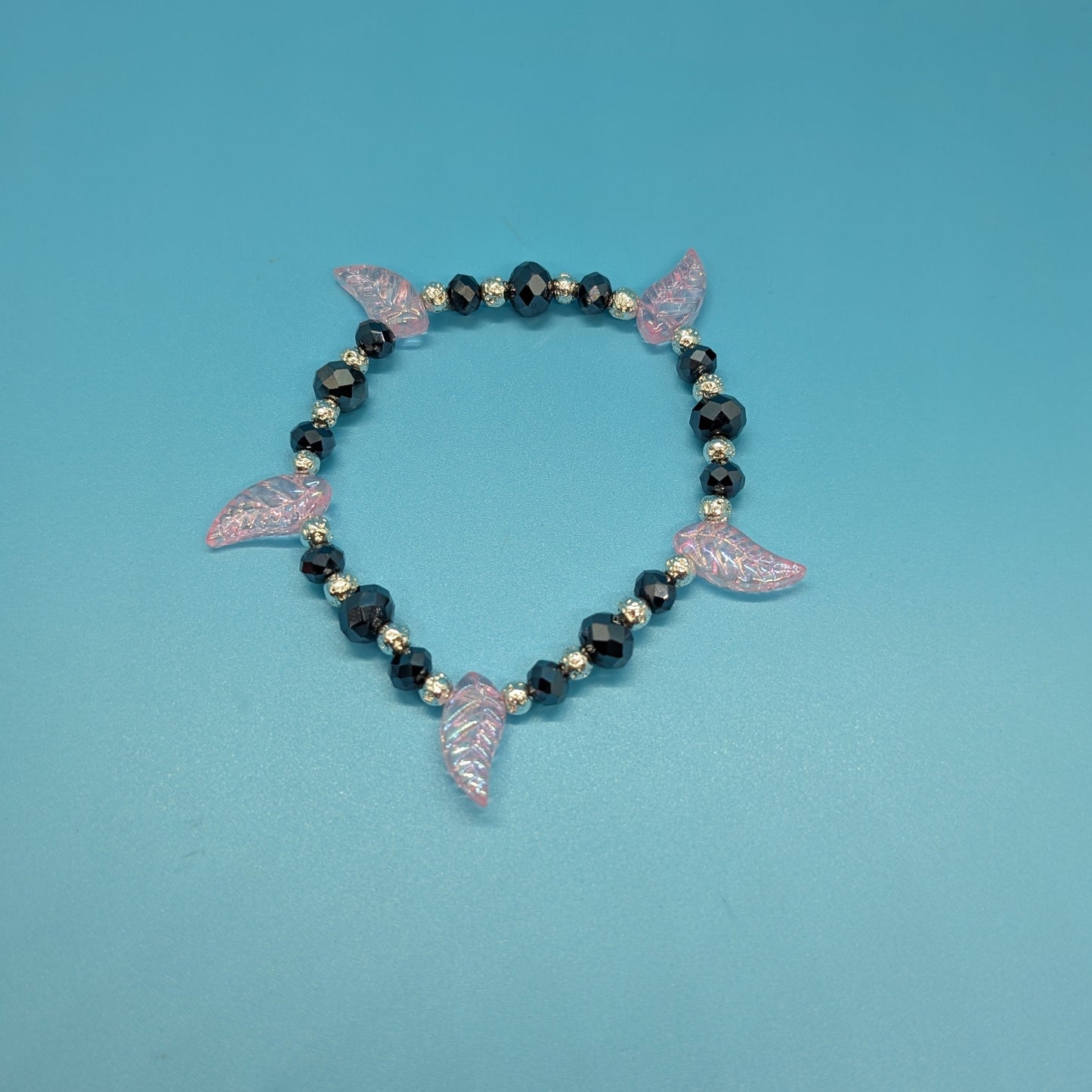 Pink Wing Stretch Bracelet