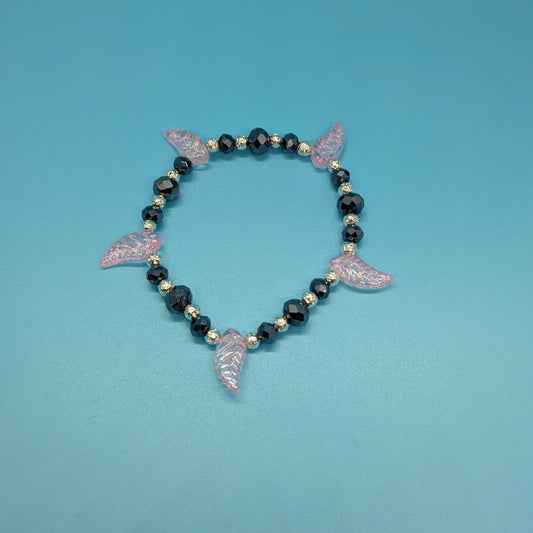 Pink Wing Stretch Bracelet