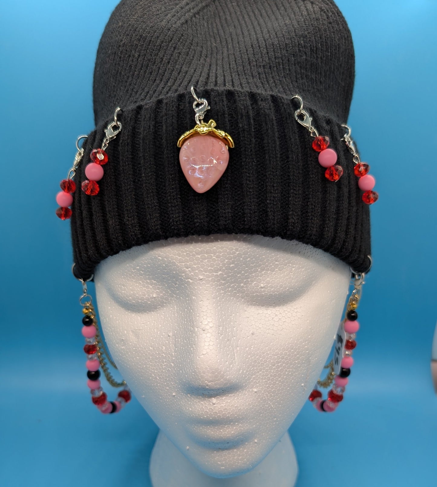 Strawberry Valentine Beanie - CLEARANCE