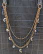 Gold Kitty Pant Chain
