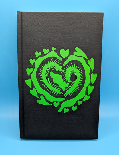 Green "Alchemize The Pain" Centipede Sketchbook