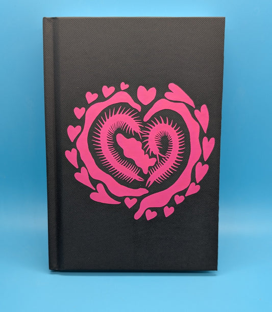 Pink "Alchemize The Pain" Centipede Sketchbook