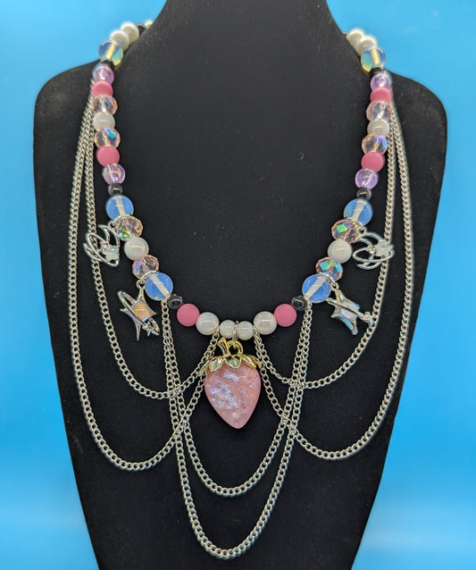 Celestial Strawberry Choker