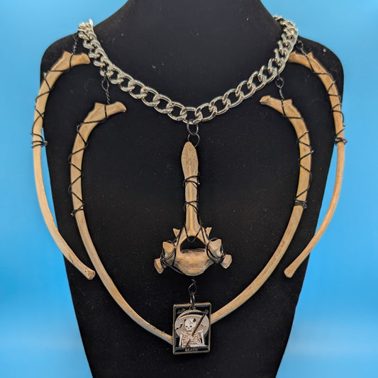 Coyote Bone "Death" Choker